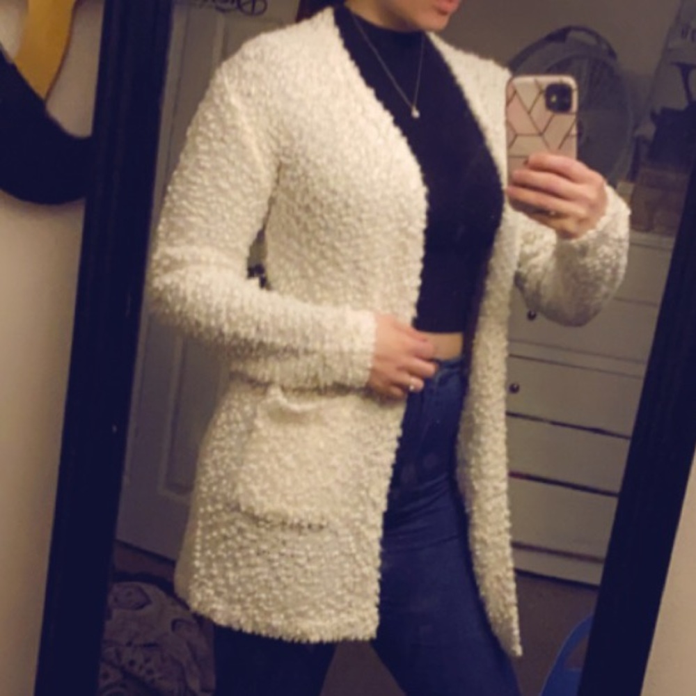 Off white cardigan